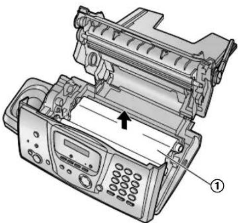 PANASONIC KX-FC238CE - Čištění tepelné hlavy - 4