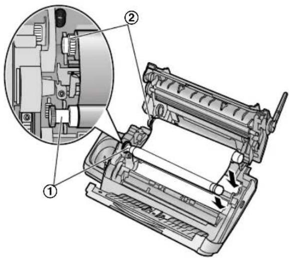 PANASONIC KX-FC238CE - Instalace tiskového filmu - 4