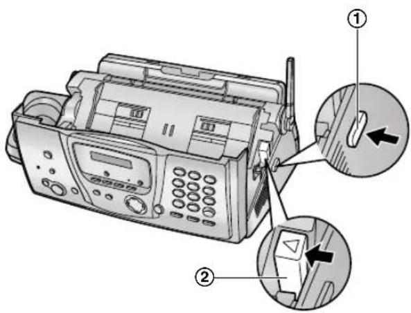 PANASONIC KX-FC238CE - Instalace tiskového filmu - 2