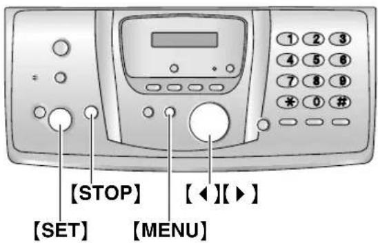 PANASONIC KX-FC238CE - Referenční seznamy a hlášení (jen základna) - 1