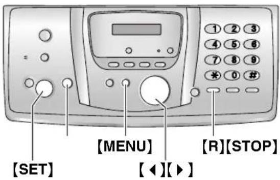 PANASONIC KX-FC238CE - Vaše faxové číslo - 1
