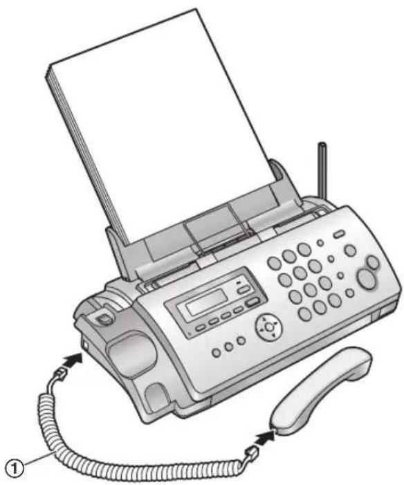 PANASONIC KX-FC258CE - Kabel mikrotelefonu - 1