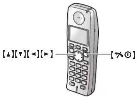 PANASONIC KX-FC258CE - Úprava hlasitosti bezdrátového mikrotelefonu - 1