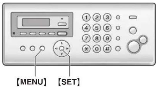 PANASONIC KX-FC258CE - Programování základny - 1