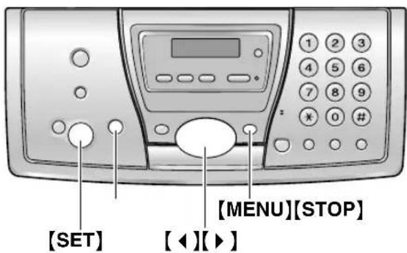 PANASONIC KX-FC248CE - Referenční seznamy a hlášení (jen základna) - 1