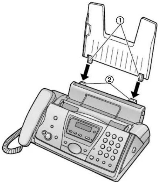 PANASONIC KX-FC248CE - Přihrádka papíru - 1