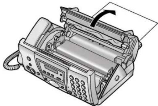 PANASONIC KX-FC248CE - Pokud v zařízení uvízne záznamový papír - 5