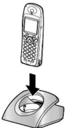 PANASONIC KX-FC248CE - Nabíjení baterie - 1
