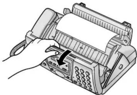 PANASONIC KX-FC248CE - Pokud v zařízení uvízne záznamový papír - 3