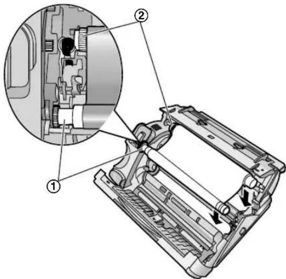 PANASONIC KX-FC248CE - Instalace tiskového filmu - 4