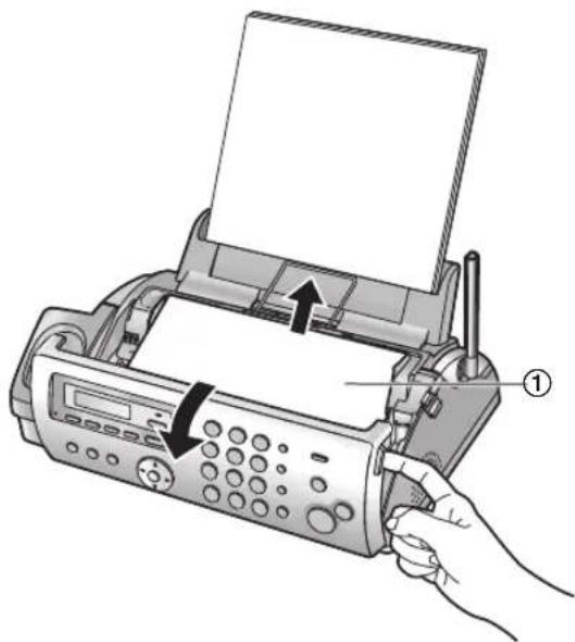 PANASONIC KX-FC228CE - Dokument uvízl - 1