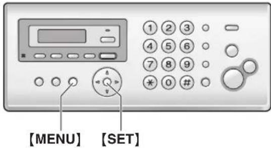 PANASONIC KX-FC228CE - Programování základny - 1