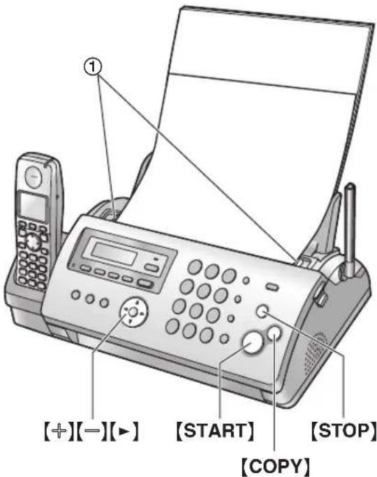 PANASONIC KX-FC228CE - Zhotovení kopie - 1