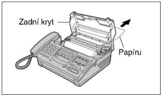 Zadní kryt Papíru