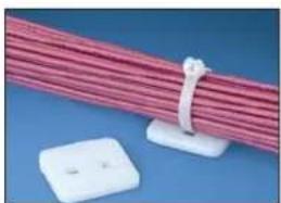 Panduit STS2 - Low Profile Tie Mounts – User Supplied Adhesive Mounts - 1