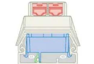 Panduit STS2 - Cable Fill Capacities for T-45 Raceway - 8
