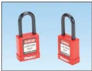 Panduit STS2 - Non-Conductive Lockout Padlocks - 1