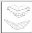 Panduit STS2 - PAN-WAY® COVE RACEWAY - 23
