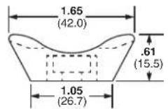 Panduit STS2 - Extra-Heavy Cable Tie Mounts – Screw Applied - 2