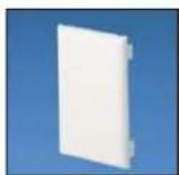 Panduit STS2 - Pan-Way® Classic Series Snap-On Faceplates for Communication/Power - 5