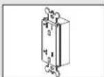 Panduit STS2 - PAN-WAY® T-45 NON-METALLIC SURFACE RACEWAY - 24