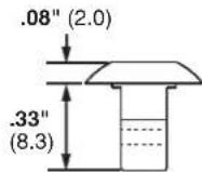 Panduit STS2 - Push Button Mounts - 3