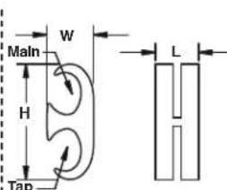 Main W H Tap L