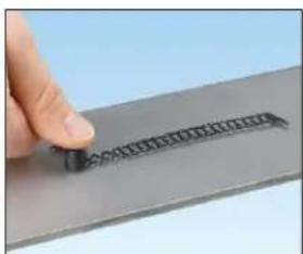 Panduit STS2 - Pan-Ty® Ladder Style Stud Mounted Cable Tie – Heat Stabilized Nylon 6.6 - 1