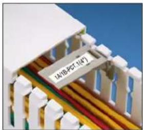 Panduit STS2 - Panduct® Type F, HN and MC Duct Wire Retainers/Labeling Device - 1