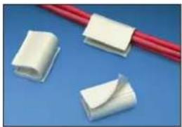 Panduit STS2 - Adhesive Backed Dual Cord Clip - 1