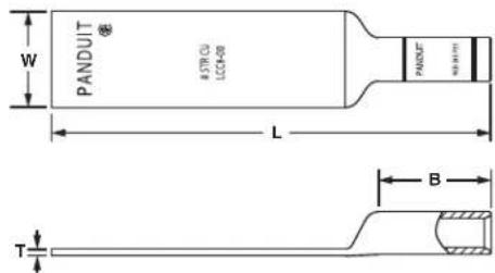 PANDUIT W R STR CU LCCR-80 PANDUIT B T