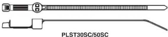 Panduit STS2 - Pan-Ty ^® Stud Mounted Cable Ties – Heat Stabilized and Heat Stabilized Weather Resistant Nylon 6.6 - 3
