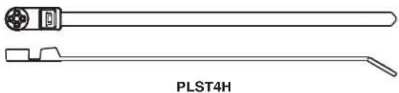 Panduit STS2 - Pan-Ty ^® Stud Mounted Cable Ties – Heat Stabilized and Heat Stabilized Weather Resistant Nylon 6.6 - 9