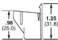 Panduit STS2 - Siding Clips - 3