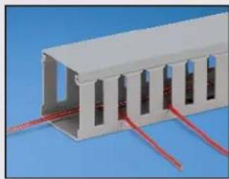 Panduit STS2 - Type G Wide Slot Wiring Duct - 1