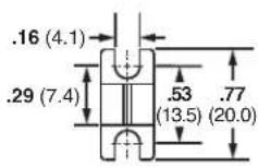 Panduit STS2 - Wire End Holder - 2