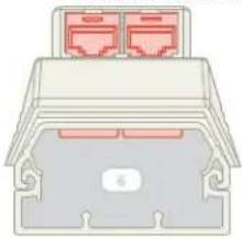 Panduit STS2 - Cable Fill Capacities for T-45 Raceway - 6