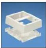 Panduit STS2 - Pan-Way® Fast-Snap™ Surface Mount Outlet Boxes - 3
