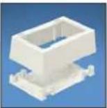 Panduit STS2 - Pan-Way® Fast-Snap™ Surface Mount Outlet Boxes - 1