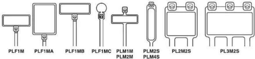 Panduit STS2 - Pan-Ty® Marker and Flag Ties - 2