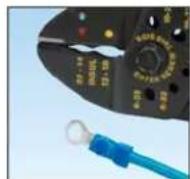 Panduit STS2 - Perform the electrical crimp for the plier type tool Insulated Terminals and Disconnects - 6