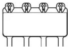 Panduit STS2 - Dome-Top® Barb Ty Marker and Flag Ties - 7