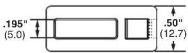 Panduit STS2 - Tie Anchor Mounts – Screw Applied - 2