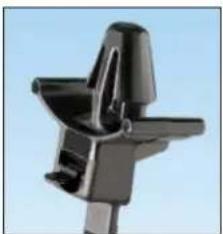 Panduit STS2 - Pan-Ty® Releasable Wing Push Mount Ties - 2