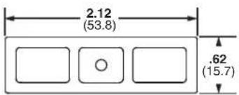2.12 (53.8) .62 (15.7)