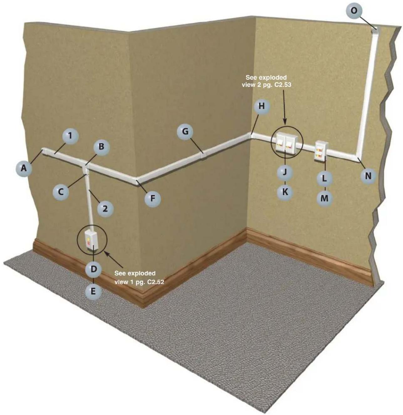 See exploded view 2 pg. C2.53 See exploded view 1 pg. C2.52