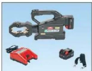 Panduit STS2 - NEW! Die Type, Lithium-Ion Powered Hydraulic, 15 Ton, Crimping Tool - 1