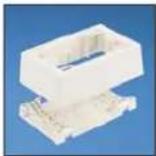 Panduit STS2 - Pan-Way® Fast-Snap™ Surface Mount Outlet Boxes - 2