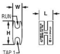 W RUN H TAP 1 L Pn6 Φ+1-200mm