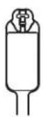 Panduit STS2 - Dome-Top® Barb Ty Marker and Flag Ties - 4